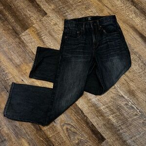 Gap Kids Loose Fit Jeans Boys Size 12 Regular Dark Wash Straight Leg Denim